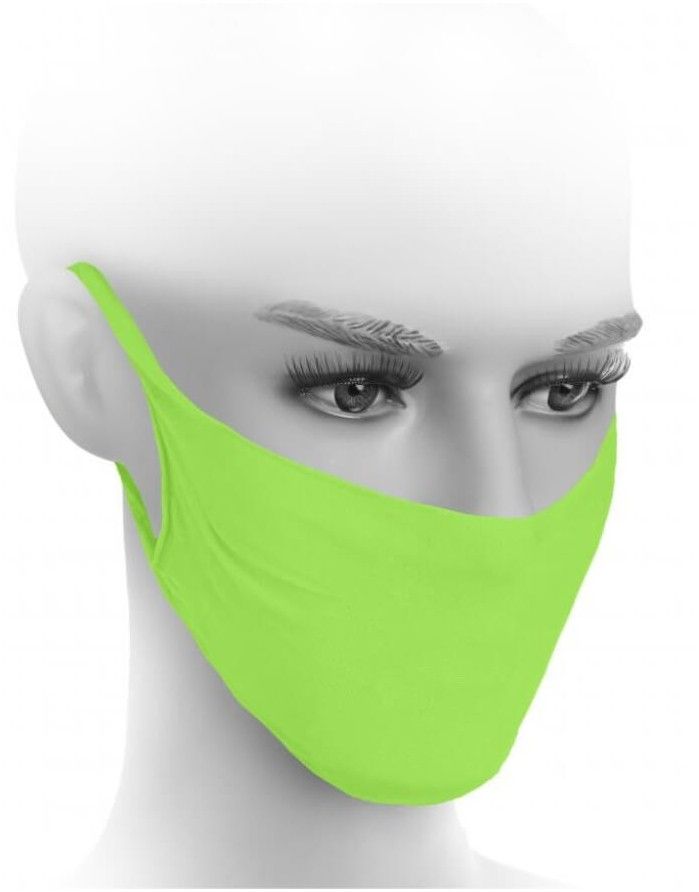 Protective face mask ''Neon Green''