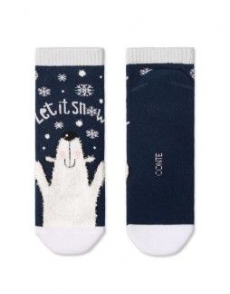 Women's socks "Let it snow"