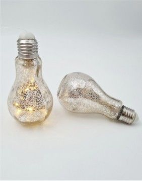 Decorative Light Bulb "Silvery"