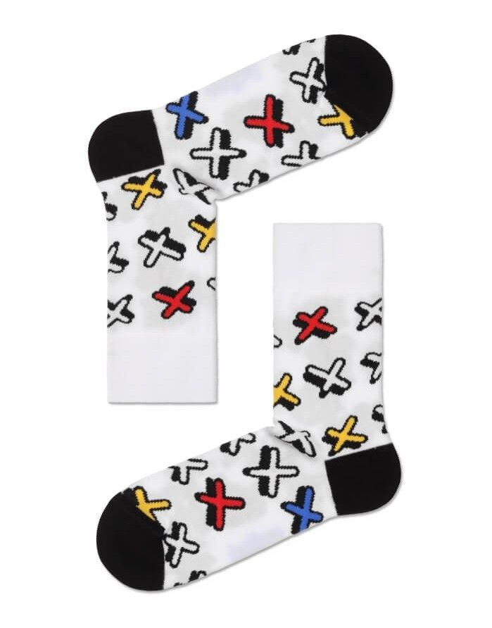 Men's Socks ''Colored Crosses''