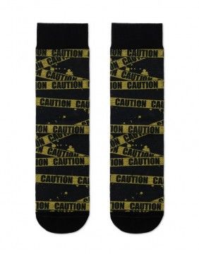 Men's Socks "Caution"
