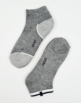 Men's Socks "Sneaker White",2 pairs