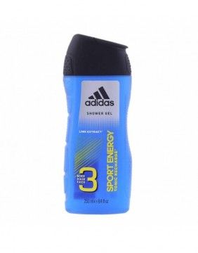 Dušigeels "Adidas Sport energy 3in1", 250 ml