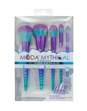 Набор кистей для макияжа R&L "Moda mythical set", 5 vnt