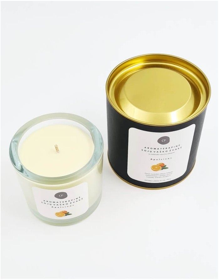 Aromaterapinė žvakė "Apelsinas"