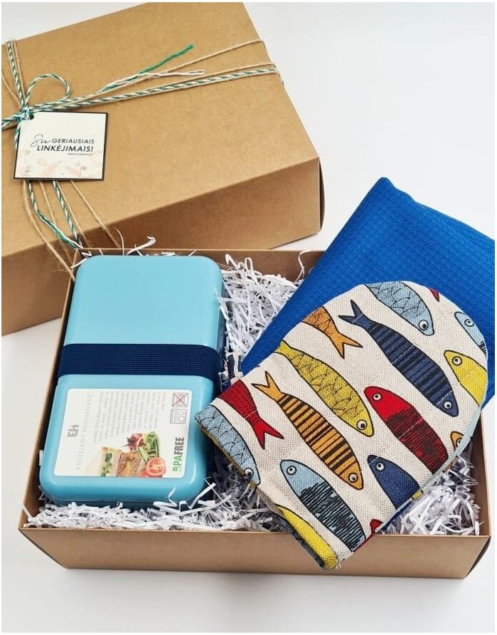 Gift set "Fish and Blue"
