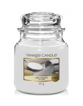 Lõhnav küünal YANKEE CANDLE, Baby Powder, 411 g