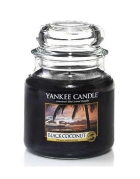 Scented candle YANKEE CANDLE, Black Coconut, 411 g