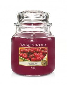 Aromātiska svece YANKEE CANDLE, Black Cherry, 411 g