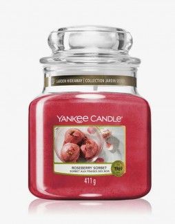 Aromātiska svece YANKEE CANDLE, Roseberry Sorbet, 411 g