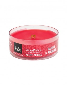 Aromātiska svece WOODWICK, Radish&Rhubarb, 31 g