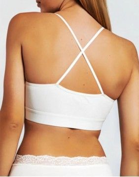Liemenėlė Bralette "Eivi Ecru"