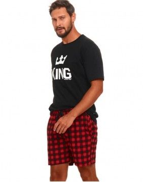 Vīriešu pidžamas "King Black"