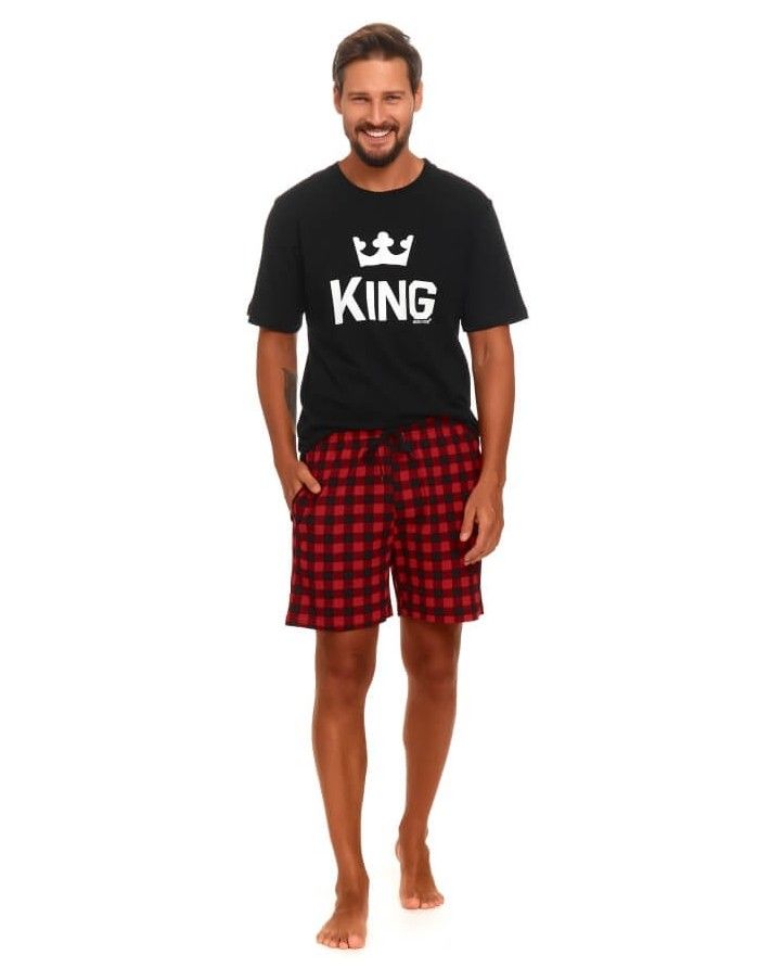 Men's pajamas "King Black"