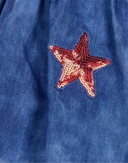 Suknelė "Red Star in Blue"