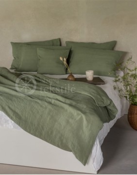 Linen Bedding Set "Leaf"