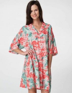 Nightgown "Hibiscus"