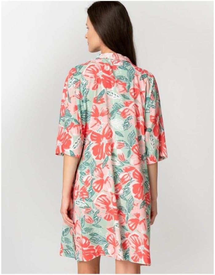 Nightgown "Hibiscus"