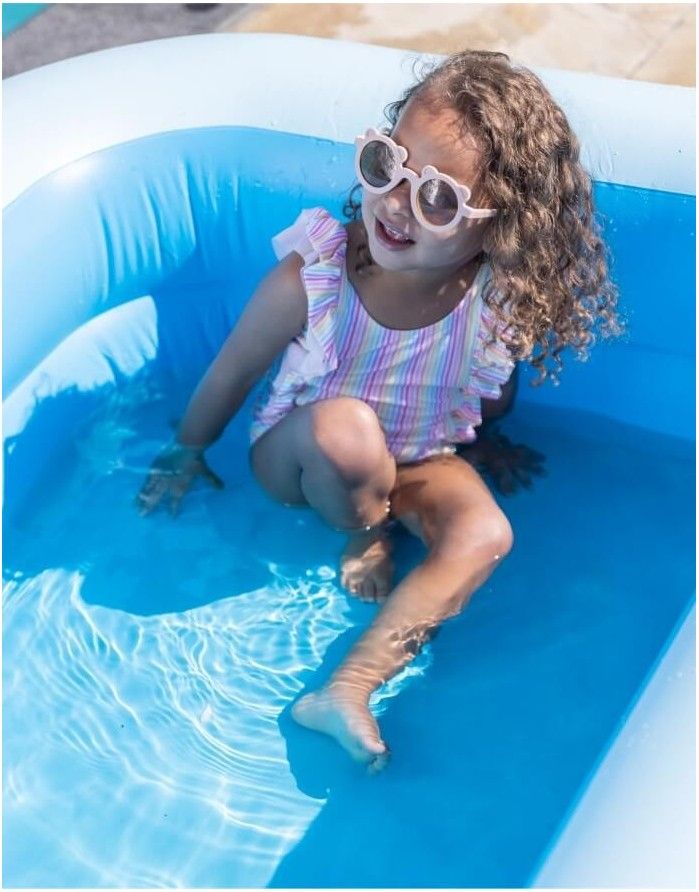 Inflatable Pool "Blue 211x132x46 cm"