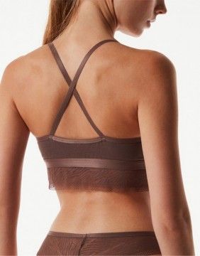 Liemenėlė Bralette "Zebra Cappuccino"