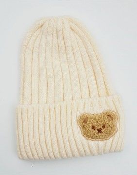 Children's hat "Lucky Teddy Cream"