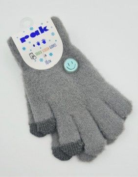 Gloves "Grey Smiles"