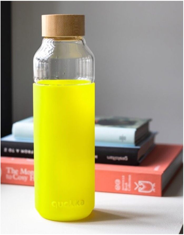 Glass Drink bottle "Neon Green", 660 ml