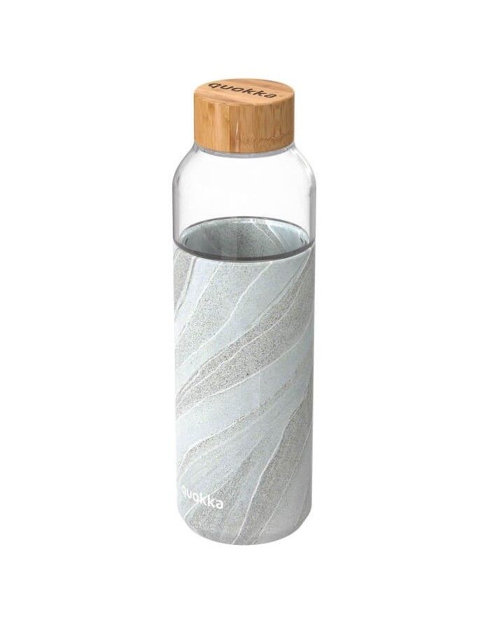 Glass Drink bottle "White Snow", 660 ml