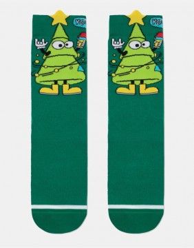 Men's Socks "Happy Christmas Tree"