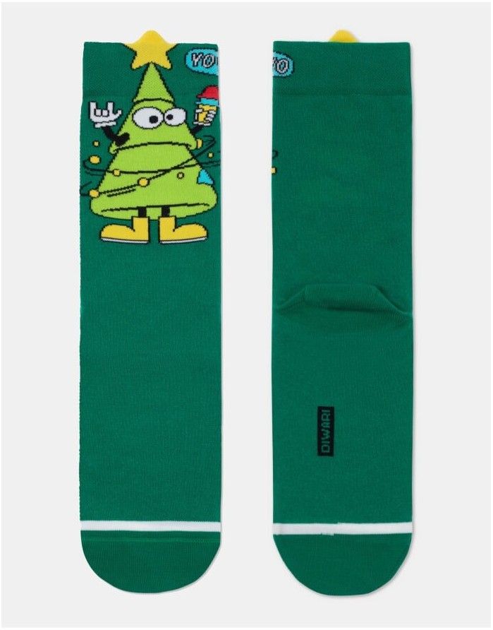 Men's Socks "Happy Christmas Tree"